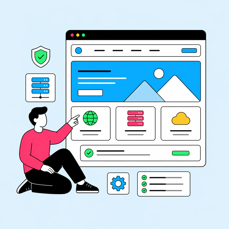Helmflux WordPress dashboard preview