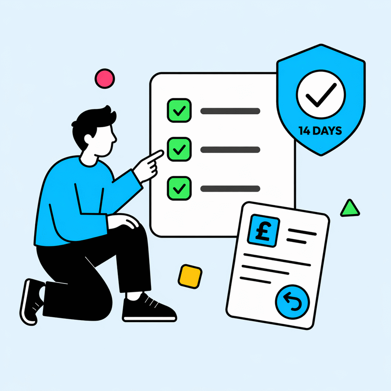 14 day money-back guarantee