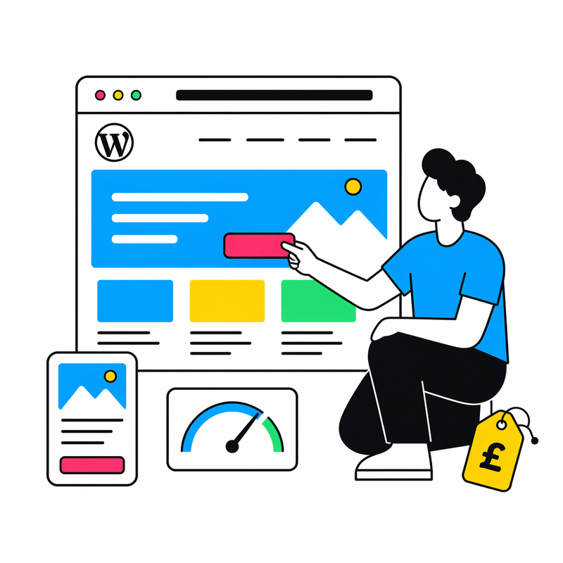 Helmflux WordPress website plans