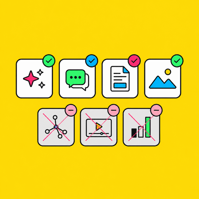 The four AI tools we use every week (and the three we dropped)