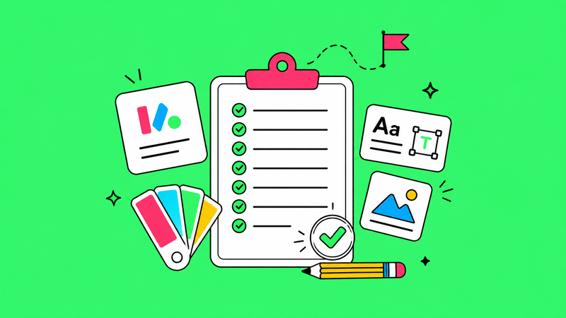 The 27-point brand consistency checklist we use on every kickoff