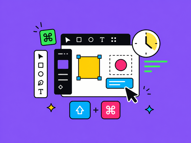 Five Figma shortcuts that save us 30 minutes a day